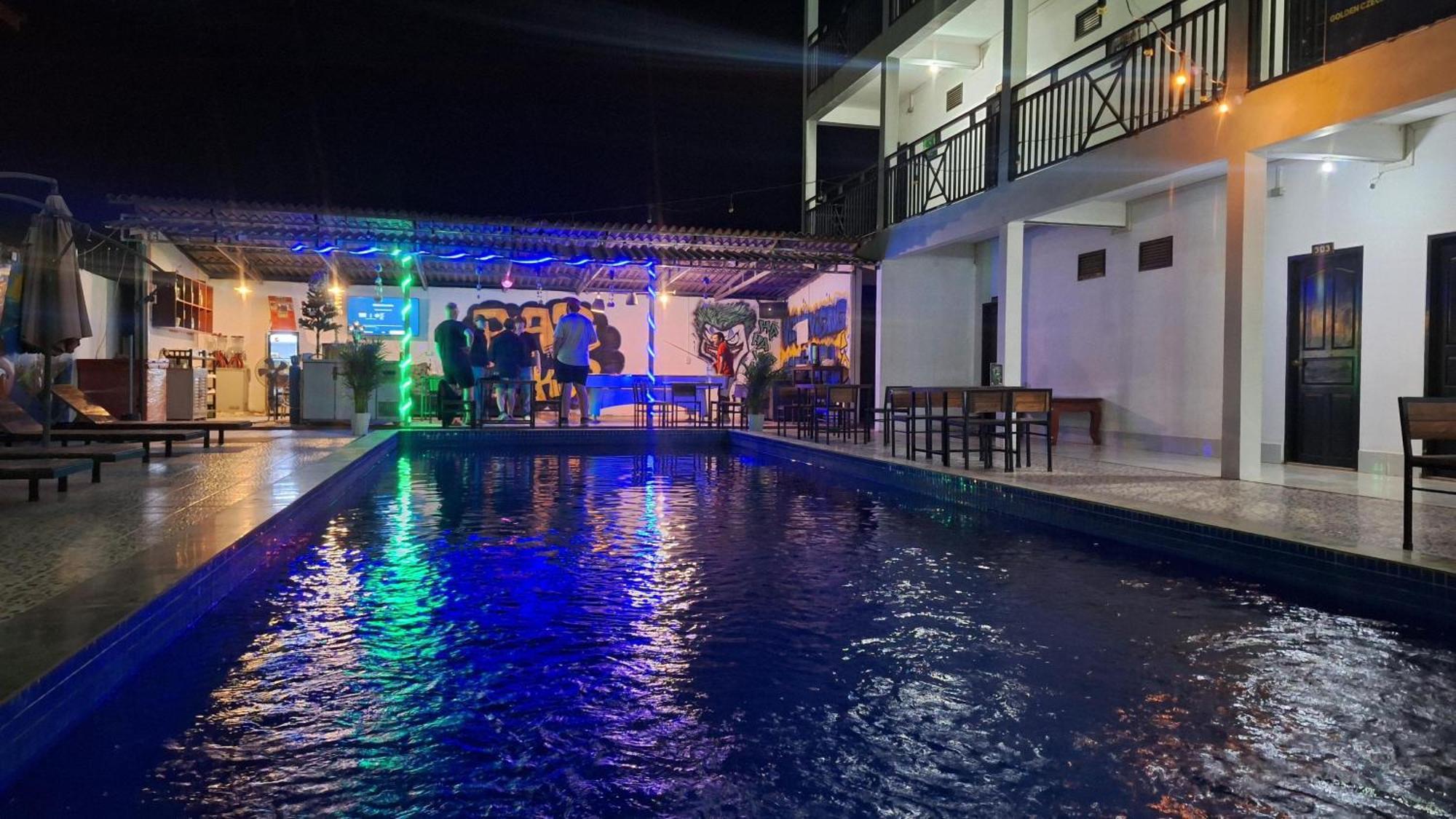 Vang Vieng Santara Backpackers Hostel Zewnętrze zdjęcie